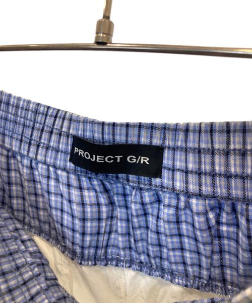 PROJECT G/R（プロジェクト ジーアール）PROJECT G/R (プロジェクト ジーアール) レイヤードスウェットパンツ グレー サイズ:１の古着・服飾アイテム
