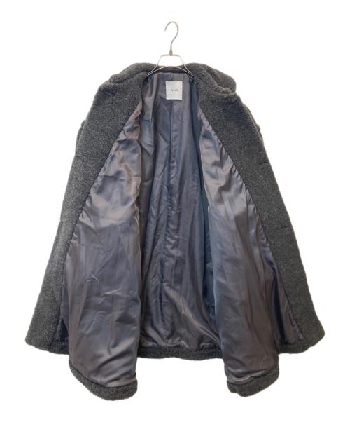 CLANE（クラネ）CLANE (クラネ) VOLUME FLARE BOA COAT/ボリュームフレアボアコート 13104-0562 グレー サイズ:2の古着・服飾アイテム