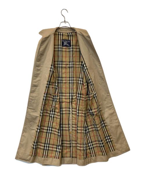 Burberry's（バーバリーズ）Burberry's (バーバリーズ) 裏ノバチェックステンカラーコート ベージュ サイズ:表記なしの古着・服飾アイテム