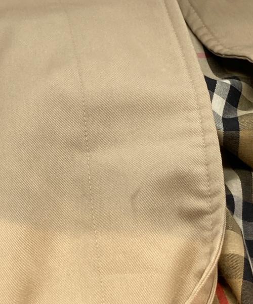 Burberry's（バーバリーズ）Burberry's (バーバリーズ) 裏ノバチェックステンカラーコート ベージュ サイズ:表記なしの古着・服飾アイテム
