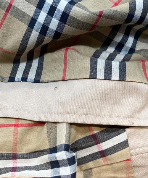 Burberry's（バーバリーズ）Burberry's (バーバリーズ) 裏ノバチェックステンカラーコート ベージュ サイズ:表記なしの古着・服飾アイテム
