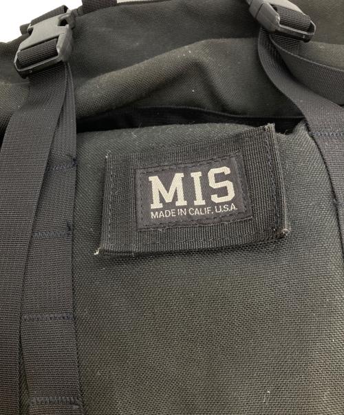 MIS（エムアイエス）MIS (エムアイエス) ロールトップ バックパック ブラック ブラックの古着・服飾アイテム