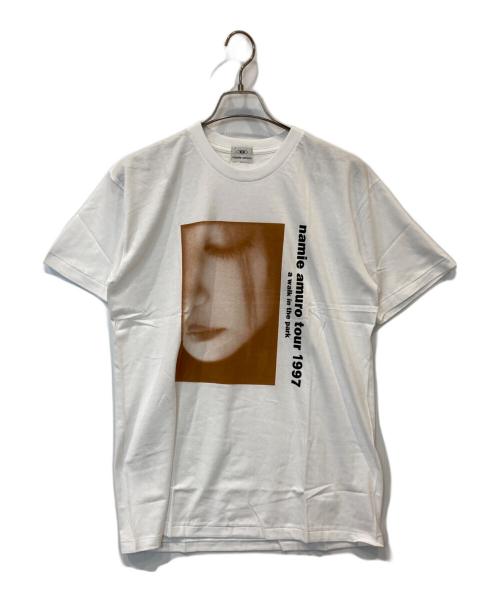 namie amuro（ナミエ アムロ）namie amuro (ナミエ アムロ) ツアーTシャツ ホワイト サイズ:Lの古着・服飾アイテム