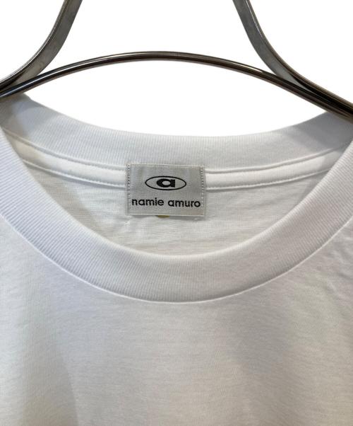 namie amuro（ナミエ アムロ）namie amuro (ナミエ アムロ) ツアーTシャツ ホワイト サイズ:Lの古着・服飾アイテム