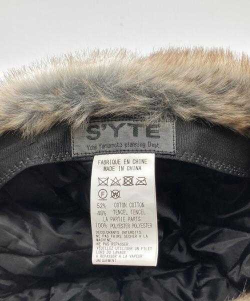 YOHJI YAMAMOTO（ヨウジヤマモト）YOHJI YAMAMOTO (ヨウジヤマモト) COTTON FLIGHT CAP　UB-H48-032 カーキの古着・服飾アイテム