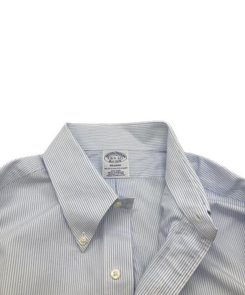 BROOKS BROTHERS（ブルックスブラザーズ）BROOKS BROTHERS (ブルックスブラザーズ) ストライプシャツ スカイブルー サイズ:16 1/2-32の古着・服飾アイテム