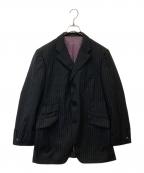 BURBERRY BLACK LABELバーバリーブラックレーベル）の古着「3Bテーラードジャケット」｜ブラック