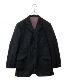 BURBERRY BLACK LABEL（バーバリーブラックレーベル）の古着「3Bテーラードジャケット」｜ブラック