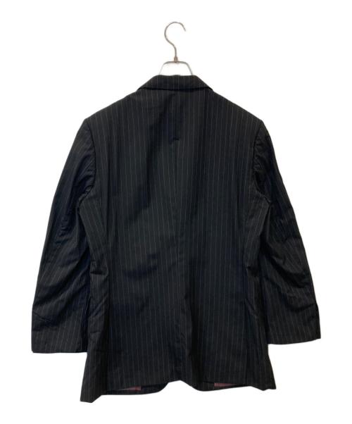BURBERRY BLACK LABEL（バーバリーブラックレーベル）BURBERRY BLACK LABEL (バーバリーブラックレーベル) 3Bテーラードジャケット ブラック サイズ:40Lの古着・服飾アイテム