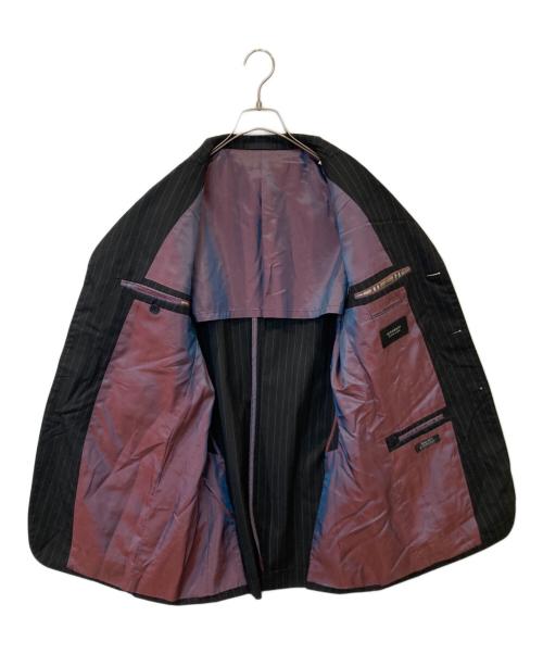 BURBERRY BLACK LABEL（バーバリーブラックレーベル）BURBERRY BLACK LABEL (バーバリーブラックレーベル) 3Bテーラードジャケット ブラック サイズ:40Lの古着・服飾アイテム