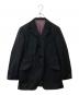 BURBERRY BLACK LABEL（バーバリーブラックレーベル）の古着「3Bテーラードジャケット」｜ブラック