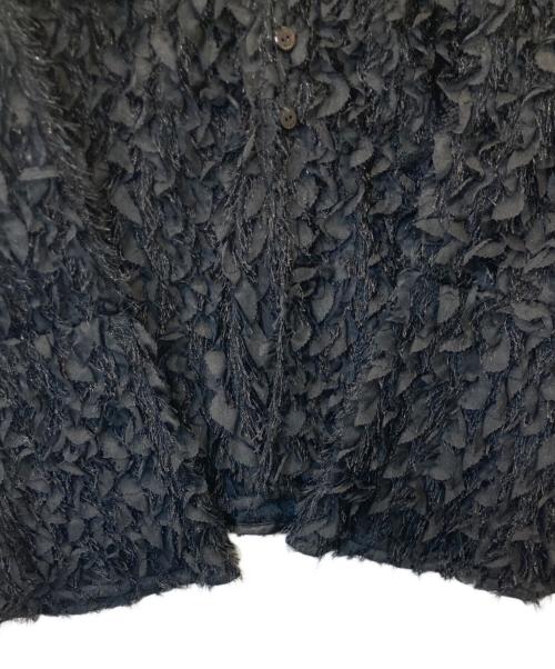 Ameri（アメリ）Ameri (アメリ) FURYL JACQUARD TOP フリルジャガードトップス 0225204560230 ブラック サイズ:FREEの古着・服飾アイテム