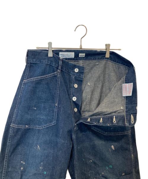 chimala（チマラ）chimala (チマラ) デニムペイントパンツ インディゴ サイズ:34の古着・服飾アイテム