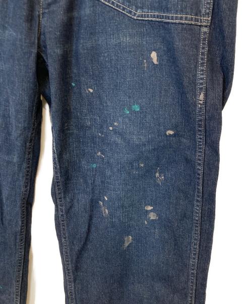 chimala（チマラ）chimala (チマラ) デニムペイントパンツ インディゴ サイズ:34の古着・服飾アイテム