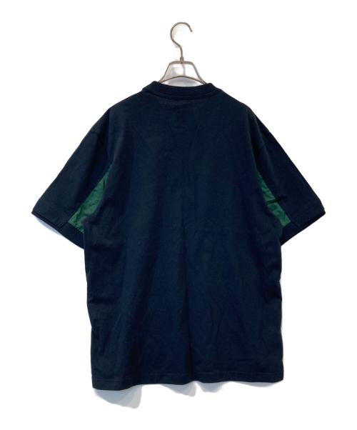 sacai（サカイ）sacai (サカイ) Cotton Twill T-Shirt 綿ツイル Tシャツ 22-02794M ネイビー サイズ:1 未使用品の古着・服飾アイテム
