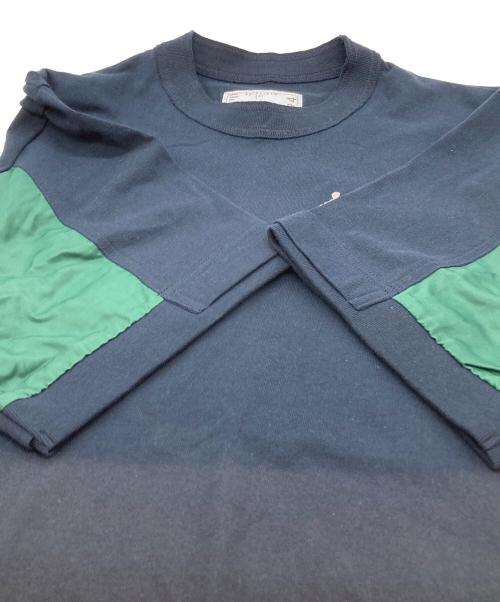sacai（サカイ）sacai (サカイ) Cotton Twill T-Shirt 綿ツイル Tシャツ 22-02794M ネイビー サイズ:1 未使用品の古着・服飾アイテム