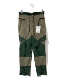 JUN MIKAMI（ジュン ミカミ）の古着「variable cargo pants / ヴァリアブルカーゴ PT」｜カーキ