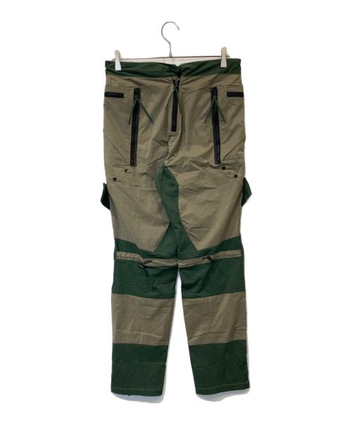 JUN MIKAMI（ジュン ミカミ）JUN MIKAMI (ジュン ミカミ) variable cargo pants / ヴァリアブルカーゴ PT カーキ サイズ:UNI 未使用品の古着・服飾アイテム
