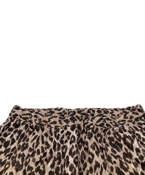 journal standard luxe（ジャーナルスタンダード ラックス）JOURNAL STANDARD LUXE (ジャーナルスタンダード ラックス) レオパリネン タックイージーパンツ 22030440220020 ブラウン サイズ:M 未使用品の古着・服飾アイテム