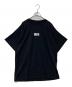 MM6 Maison Margiela（エムエムシックスメゾンマルジェラ）の古着「ナンバーロゴ クルーネックT S52GC0267 S24312」｜ブラック