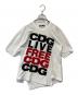 CDG（シーディージー）の古着「CDG LIVE FREE プリントTシャツ SB-T003」｜ホワイト