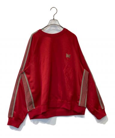 Needles トラッククルーネックシャツ レッド M 中古・古着通販】Needles (ニードルズ) Track Crew Neck Shirt Needles