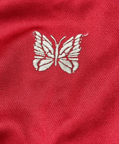 Needles（ニードルズ）Needles (ニードルズ) Track Crew Neck Shirt Needles ニードルズ トラック クルーネック シャツ KP219  レッド サイズ:Lの古着・服飾アイテム