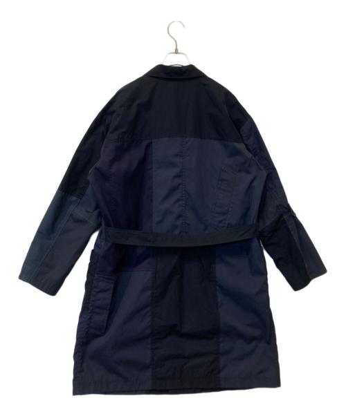 Y's（ワイズ）Y's (ワイズ) パッチワークコート YF-C19-017 ネイビー サイズ:2の古着・服飾アイテム