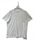 PRADAプラダ）の古着「トライアングルロゴ クルーネックTシャツ UJM492 S181」｜ホワイト