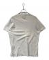 PRADA (プラダ) トライアングルロゴ クルーネックTシャツ UJM492 S181 ホワイト サイズ:XL：8000円