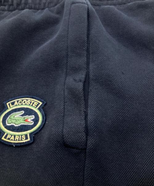 LACOSTE（ラコステ）LACOSTE (ラコステ) ダブルフェイス鹿の子地トラックパンツ　XH7441 ネイビー サイズ:FR3　US5の古着・服飾アイテム