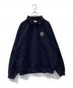 LACOSTEラコステ）の古着「ダブルフェイス鹿の子地ポロスウェット　SH7881」｜ネイビー
