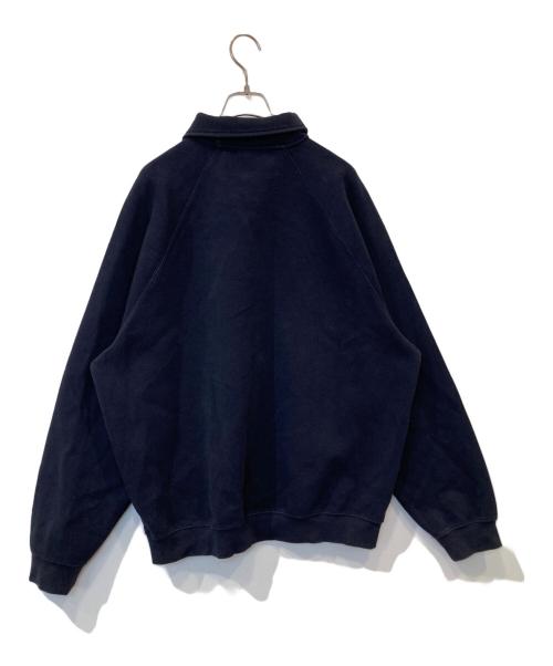 LACOSTE（ラコステ）LACOSTE (ラコステ) ダブルフェイス鹿の子地ポロスウェット　SH7881 ネイビー サイズ:FR5の古着・服飾アイテム