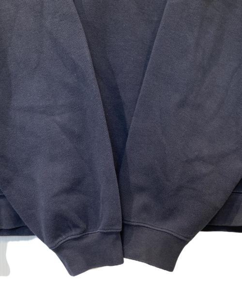 LACOSTE（ラコステ）LACOSTE (ラコステ) ダブルフェイス鹿の子地ポロスウェット　SH7881 ネイビー サイズ:FR5の古着・服飾アイテム