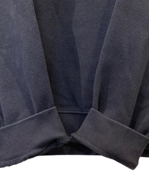 LACOSTE（ラコステ）LACOSTE (ラコステ) ダブルフェイス鹿の子地ポロスウェット　SH7881 ネイビー サイズ:FR5の古着・服飾アイテム