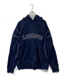 LACOSTE（ラコステ）の古着「インディゴ鹿の子地Tシャツ」｜ブルー