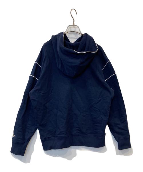 LACOSTE（ラコステ）LACOSTE (ラコステ) インディゴ鹿の子地Tシャツ ブルー サイズ:Sの古着・服飾アイテム