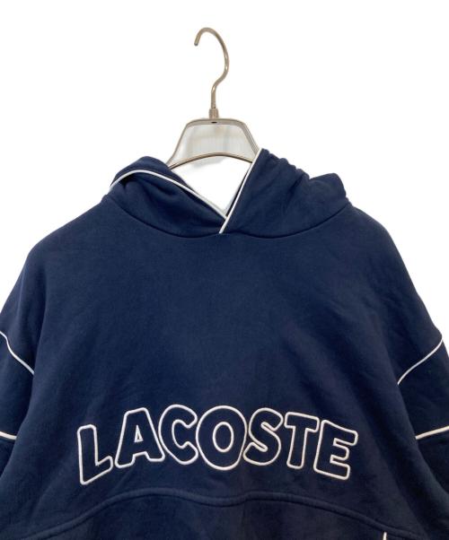 LACOSTE（ラコステ）LACOSTE (ラコステ) インディゴ鹿の子地Tシャツ ブルー サイズ:Sの古着・服飾アイテム