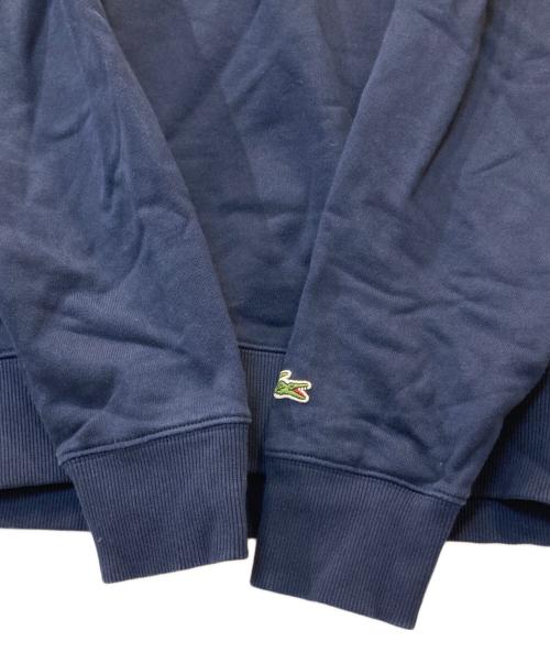 LACOSTE（ラコステ）LACOSTE (ラコステ) インディゴ鹿の子地Tシャツ ブルー サイズ:Sの古着・服飾アイテム