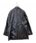 THEILMA (ザイルマ) オーバーサイズフェイクレザーコートジャケット ブラック サイズ:FREE：9000円
