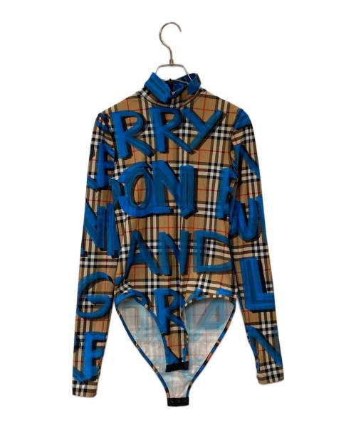 BURBERRY（バーバリー）BURBERRY (バーバリー) ボディースーツ　8002451 ブルー サイズ:XSの古着・服飾アイテム