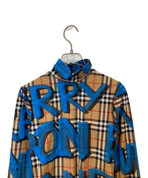 BURBERRY（バーバリー）BURBERRY (バーバリー) ボディースーツ　8002451 ブルー サイズ:XSの古着・服飾アイテム