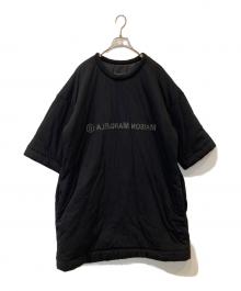 Maison Margiela 6（メゾンマルジェラ 6）の古着「Oversized Padded T-shirt　S62CT0046」｜ブラック