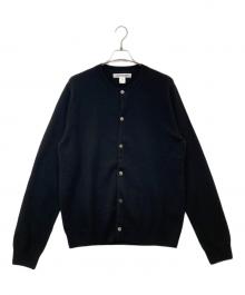COMME des GARCONS SHIRT（コムデギャルソンシャツ）の古着「Cardigan Round-Neck / ラウンドネックカーディガン FZ-N106」｜ブラック