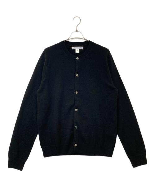 COMME des GARCONS SHIRT（コムデギャルソンシャツ）COMME des GARCONS SHIRT (コムデギャルソンシャツ) Cardigan Round-Neck / ラウンドネックカーディガン FZ-N106 ブラック サイズ:Lの古着・服飾アイテム