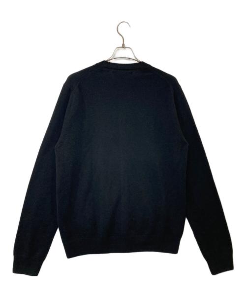 COMME des GARCONS SHIRT（コムデギャルソンシャツ）COMME des GARCONS SHIRT (コムデギャルソンシャツ) Cardigan Round-Neck / ラウンドネックカーディガン FZ-N106 ブラック サイズ:Lの古着・服飾アイテム