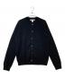 COMME des GARCONS SHIRT（コムデギャルソンシャツ）の古着「Cardigan Round-Neck / ラウンドネックカーディガン FZ-N106」｜ブラック