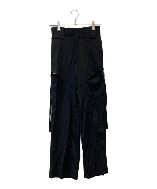 TELOPLAN（テーロプラン）TELOPLAN (テーロプラン) Wittawas Trousers　0922030801 ブラック サイズ:Sの古着・服飾アイテム
