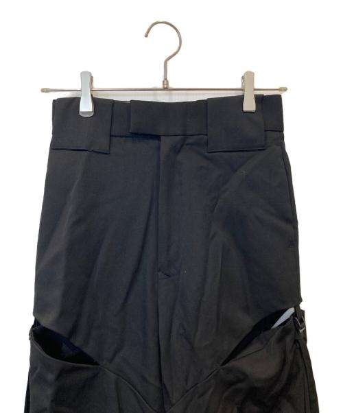 TELOPLAN（テーロプラン）TELOPLAN (テーロプラン) Wittawas Trousers　0922030801 ブラック サイズ:Sの古着・服飾アイテム