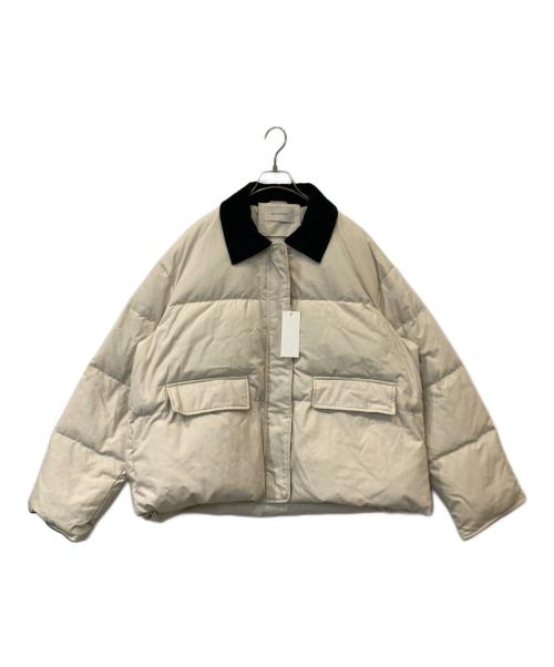 Didot.showroom（ディドットショールーム）Didot.showroom (ディドットショールーム) ダウンジャケット アイボリー サイズ:Fの古着・服飾アイテム